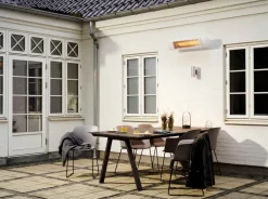 Clearance 27 degrees ECO+ No-glare Terrassevarmer, Pure-White