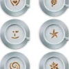 Clearance aerolatte Cappucino Artist, Sort/Rød