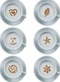 Clearance aerolatte Cappucino Artist, Sort/Rød
