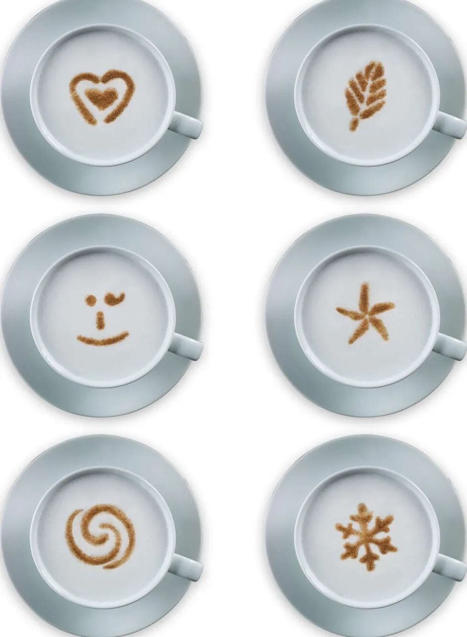 Clearance aerolatte Cappucino Artist, Sort/Rød