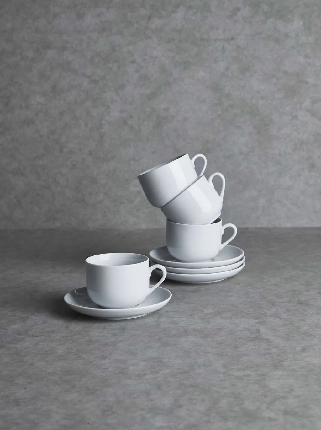 Discount Atelier Kaffekop 4 stk. 18 cl, Hvid Kopper
