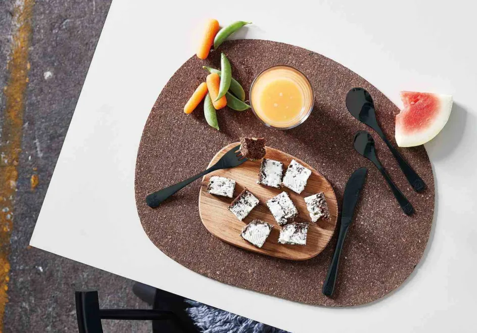 Outlet aida Atelier Mini Børnebestik 4 Dele, Sort