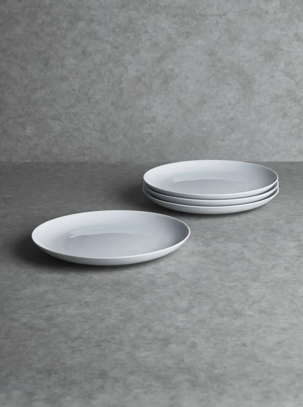 aida Tallerkensæt|Middagstallerkener > Atelier Steaktallerken 4 stk. 27 cm, Hvid