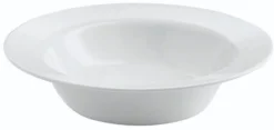 ENSO Dybe Tallerkener > aida Suppetallerken 22 cm, Super Hvid