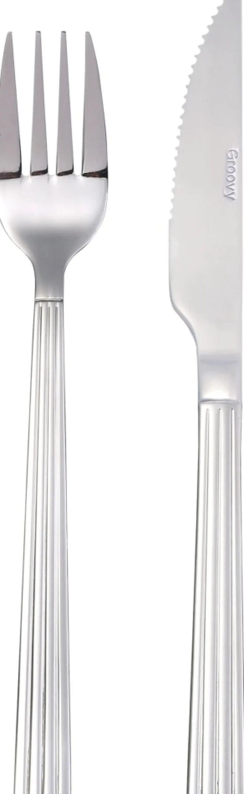 Best Groovy Steaksæt 8 Dele Steakbestik