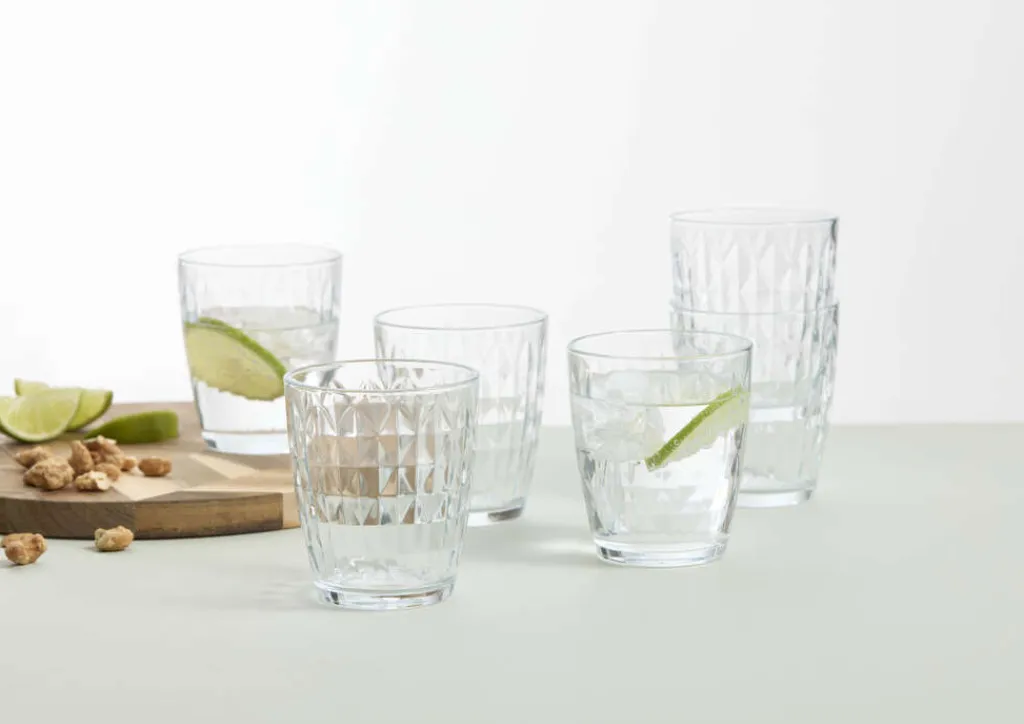 aida Vandglas > Mosaic Drikkeglas 6 stk. 34 cl, Klar