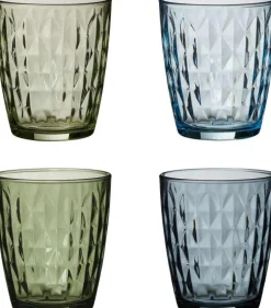 Discount Mosaic Drikkeglas 4 stk. 34 cl, Vandglas