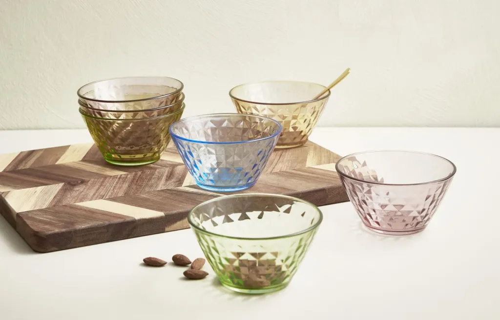 Mosaic Skåle 4 stk. Ø12 cm, Multi Skåle|Spisestue