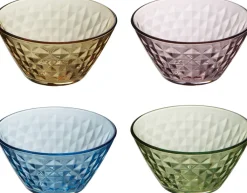 Mosaic Skåle 4 stk. Ø12 cm, Multi Skåle|Spisestue