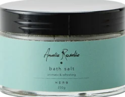 Amalie Rosalie Øvrige Tilbehør Til Livsstil > Herb Badesalt 230 g, Peppermint/Tea Tree