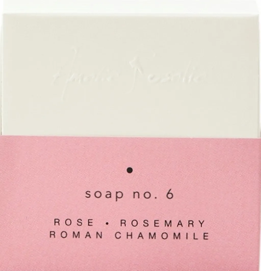 Outlet Soap No. 6 100 g, Rose/Rosemary/Roman Chamomile Kropspleje