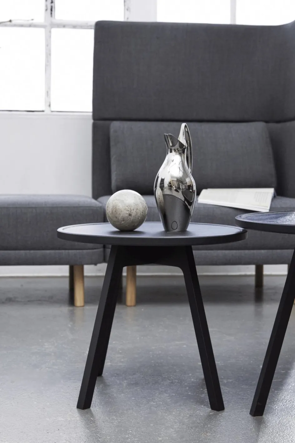 Best Andersen Furniture C2 Sofabord H43,5 cm, Sort Eg