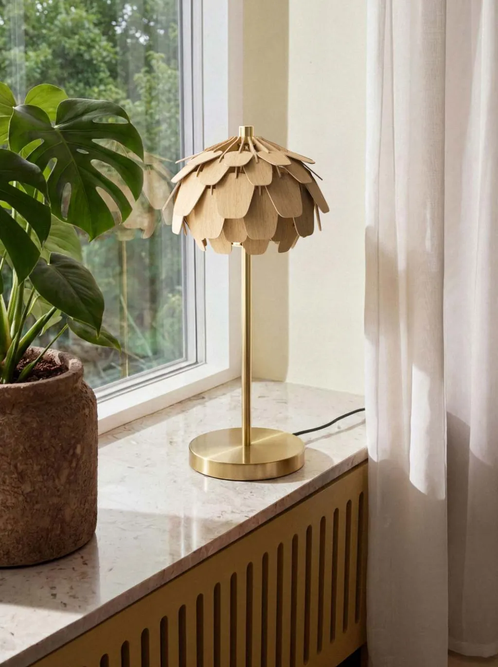 Hot Dale Bordlampe H55 cm, Egefiner Bordlamper