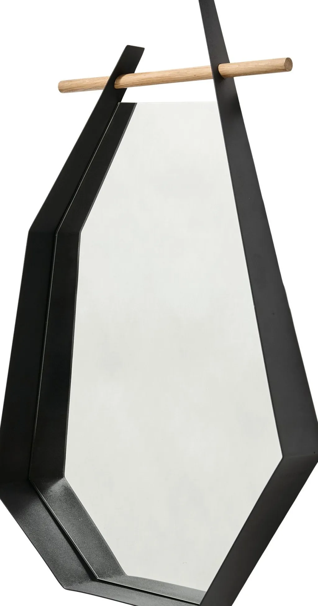 Online Edge Spejl 72x38 cm, Sort Entre|Spejle