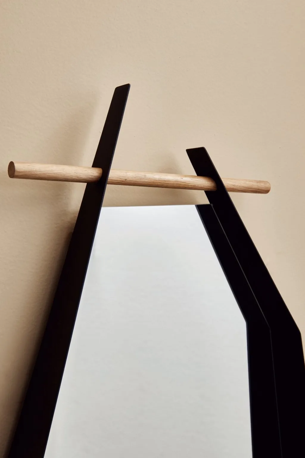 Online Edge Spejl 72x38 cm, Sort Entre|Spejle