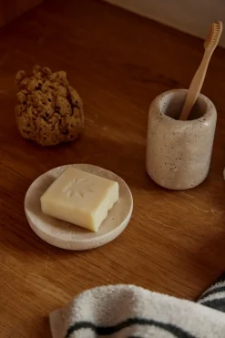 Outlet Foam Tandbørstekrus, Creme Badeværelse
