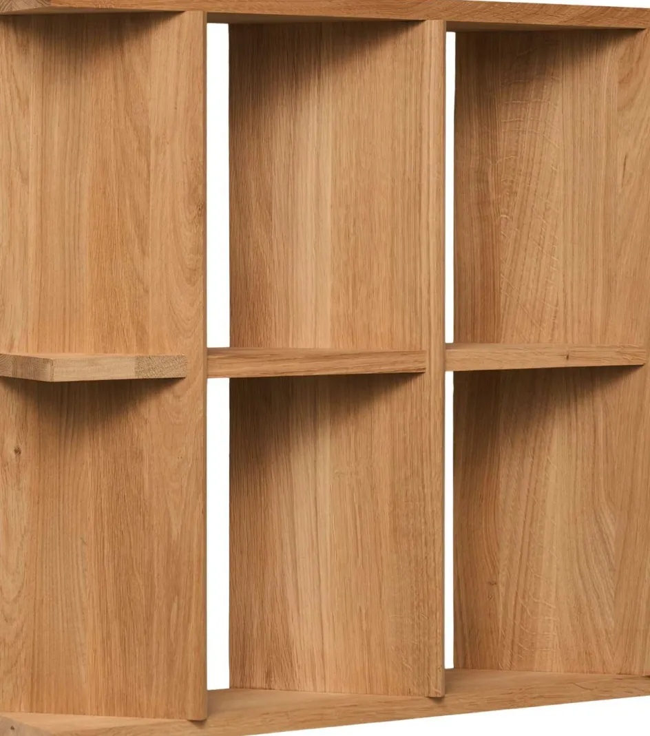 Andersen Furniture Fold Hylde 60x60 cm, Olieret Eg