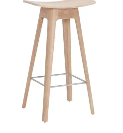 Clearance Andersen Furniture HC1 Barstol H80 cm, Hvidpigmenteret Eg