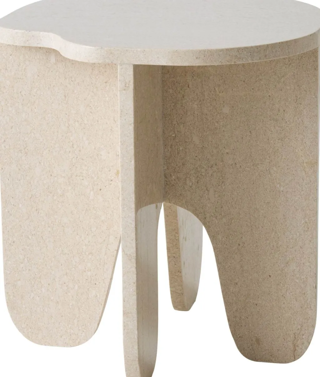 Best Mist Sidebord H42 cm, Creme Borde