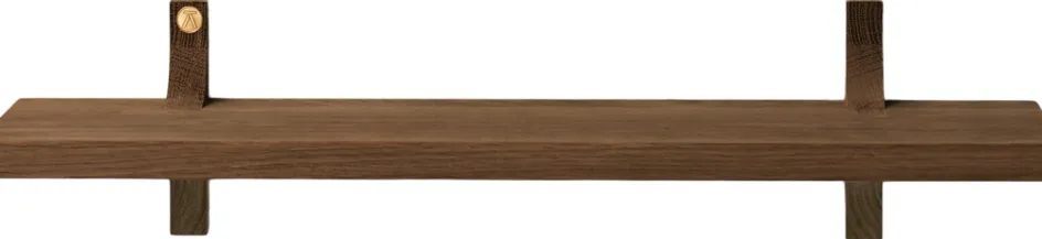 Andersen Furniture Slide Hylde 11,8x50 cm, Røget Olieret Eg