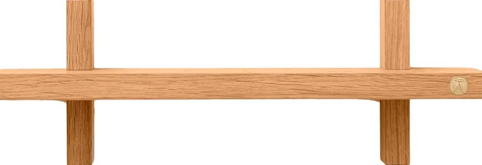 Best Andersen Furniture Treat Hylde 34 cm, Olieret Eg