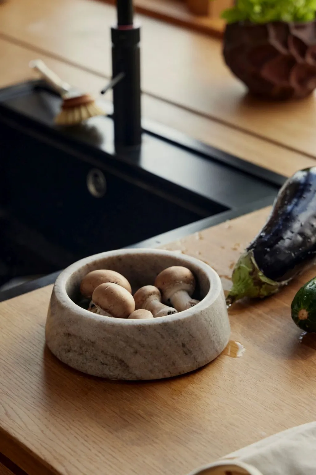 Andersen Furniture Pynteskåle Og Fade > Element Skål , Grå