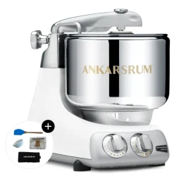 New Ankarsrum Assistent Original Køkkenmaskine AKM 6230, Mineral White