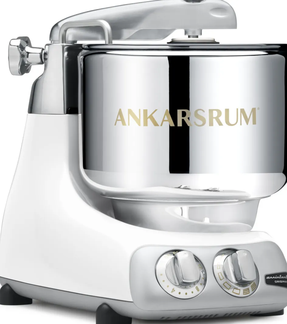 Clearance Ankarsrum Assistent Original Køkkenmaskine AKM 6230, Glossy Hvid