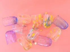 Anna von Lipa Vandglas > Big Confetti Tumbler Drikkeglas 25 cl,
