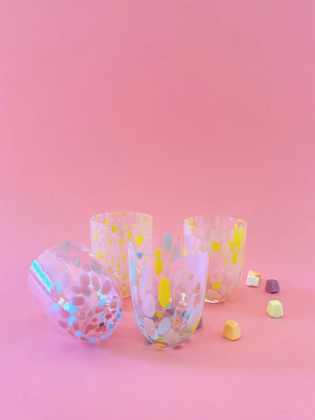 Anna von Lipa Vandglas > Big Confetti Tumbler Drikkeglas 25 cl,