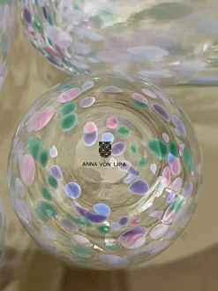 Outlet Anna von Lipa Big Confetti Tumbler Drikkeglas 25 cl, Blueberry