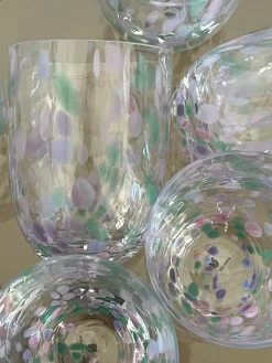 Outlet Anna von Lipa Big Confetti Tumbler Drikkeglas 25 cl, Blueberry