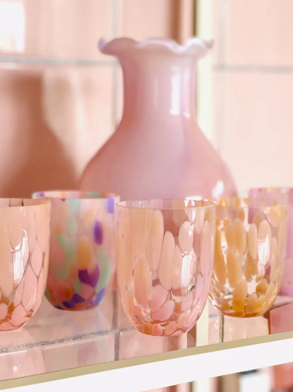 Anna von Lipa Vandglas > Big Confetti Tumbler Drikkeglas 25 cl,
