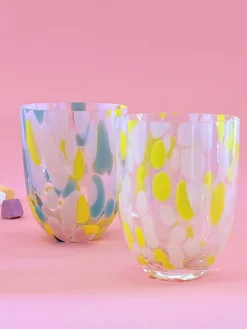 Anna von Lipa Vandglas > Big Confetti Tumbler Drikkeglas 25 cl,