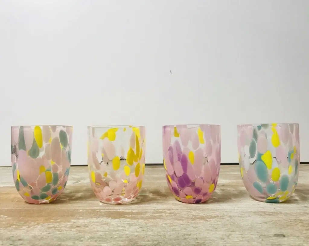 Anna von Lipa Vandglas > Big Confetti Tumbler Drikkeglas 25 cl,
