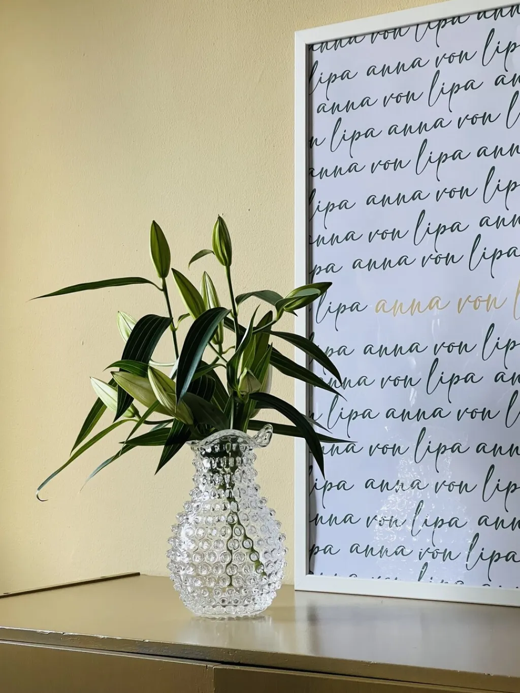 Anna von Lipa Stue|Vaser > Blonde Vase H23 cm,