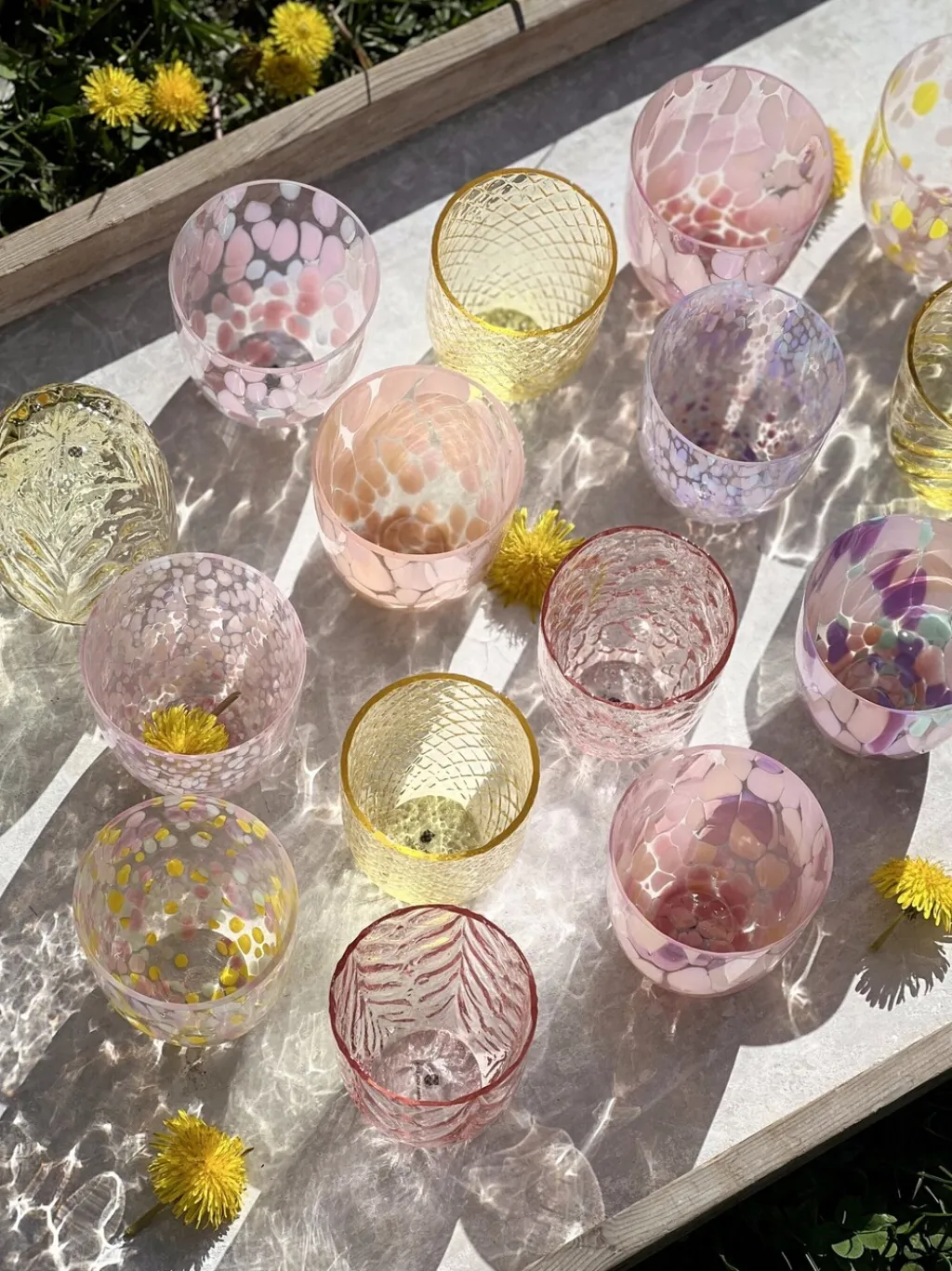 Online Confetti Tumbler Drikkeglas 25 cl, Vandglas