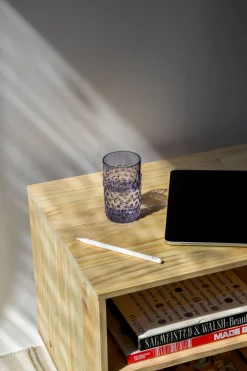 New Anna von Lipa Hobnail Drikkeglas , Indigo