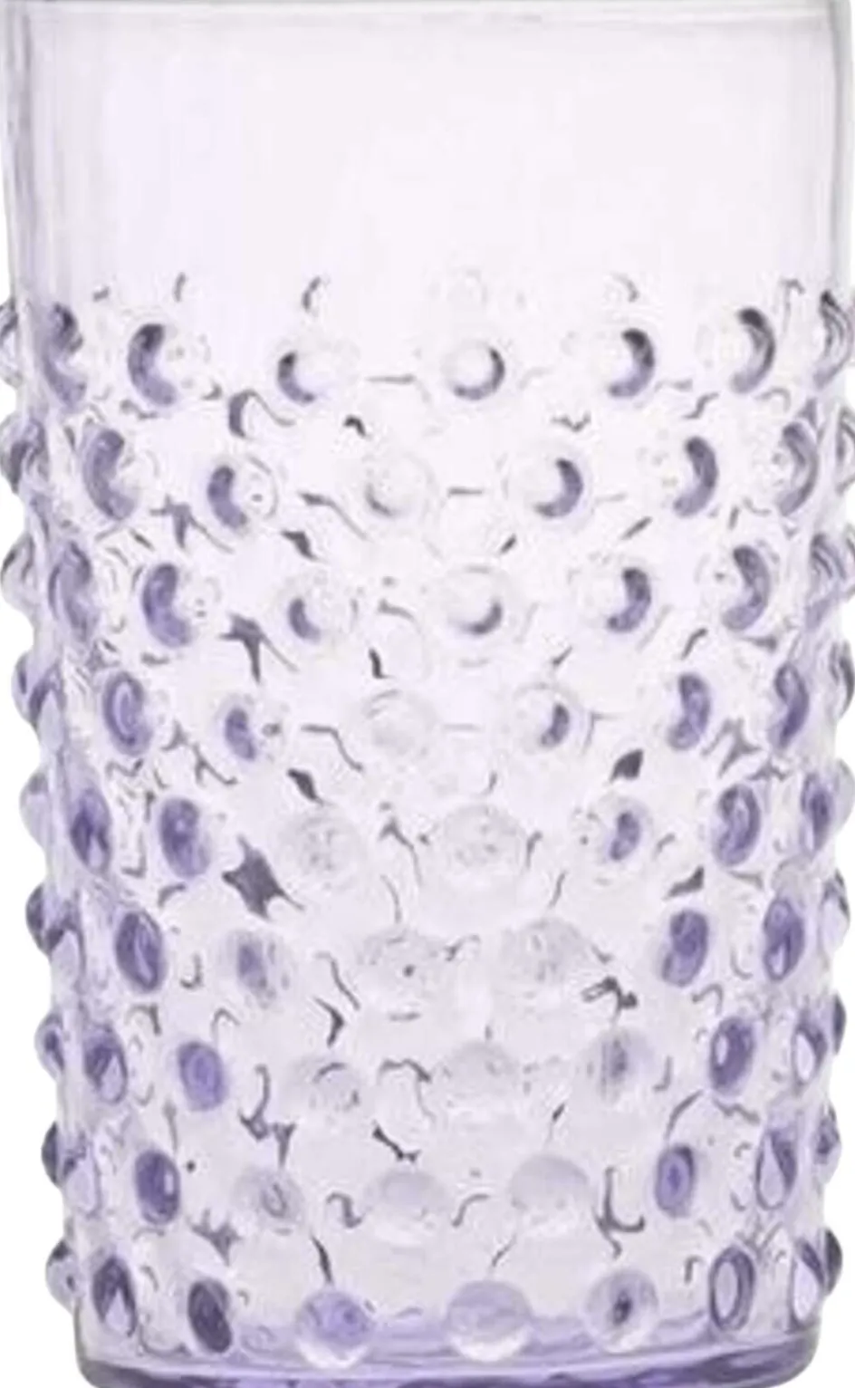 Anna von Lipa Hobnail Drikkeglas 20 cl, Lilla