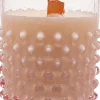 Best Anna von Lipa Hobnail Rosa Duftlys Ø6,7/H8 cm, Rasberry