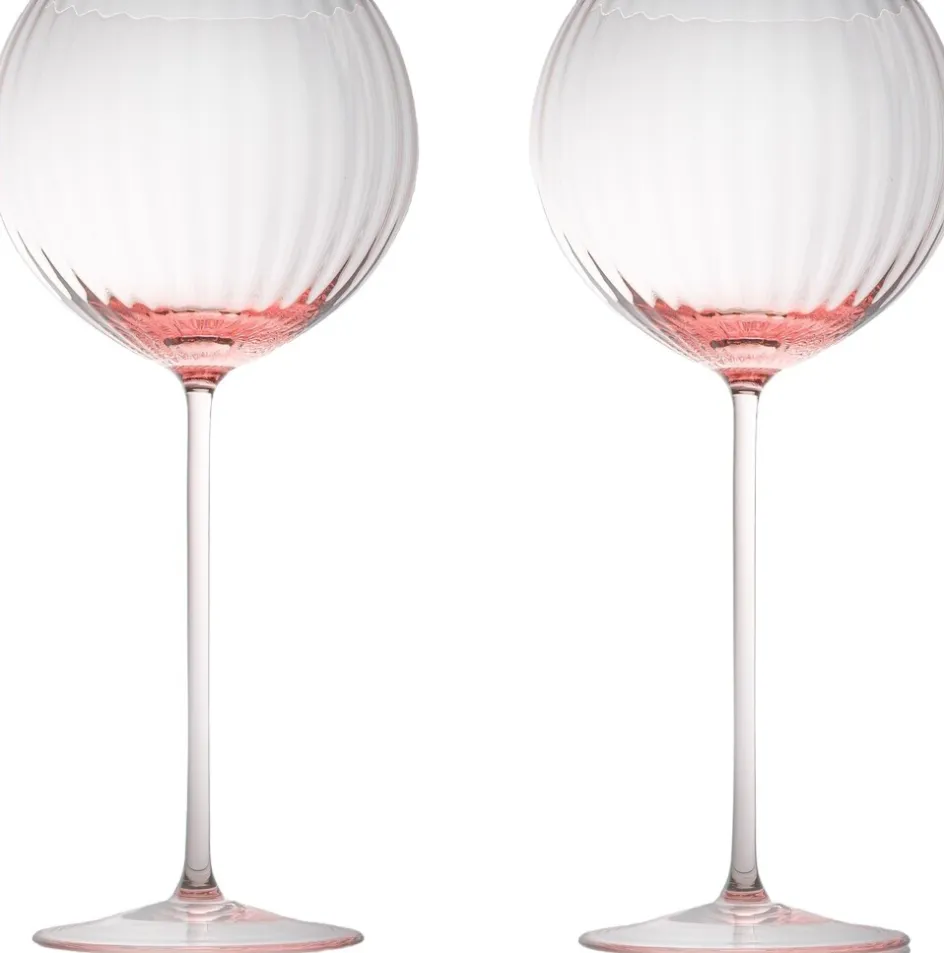 Anna von Lipa Lyon Rødvinsglas 2 stk. 58 cl, Rosa