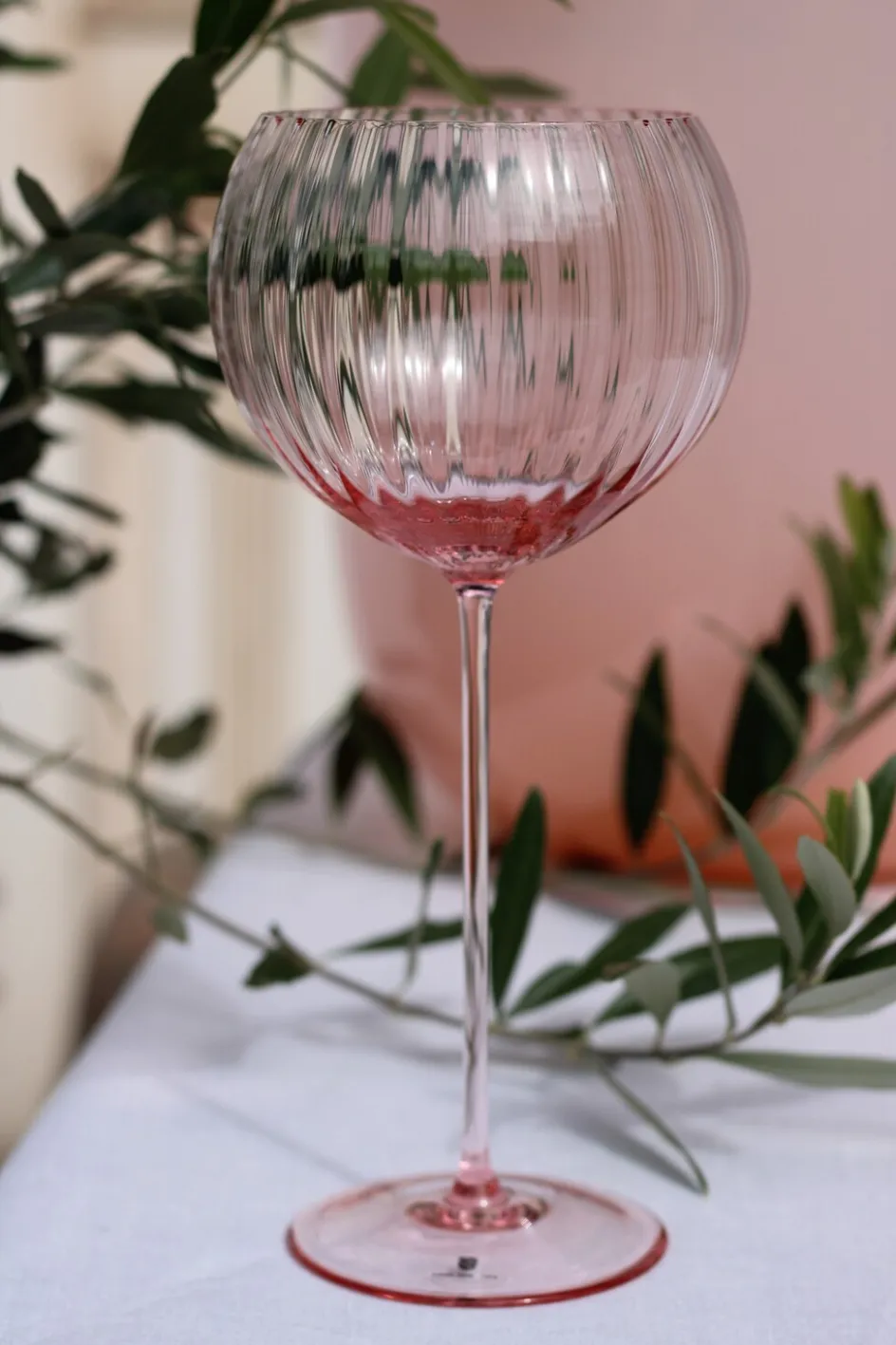 Anna von Lipa Lyon Rødvinsglas 2 stk. 58 cl, Rosa