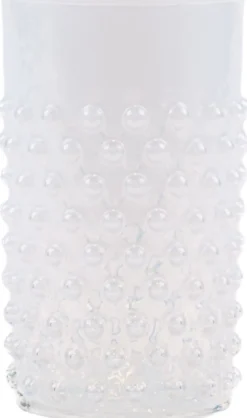 Clearance Opaline Hobnail Drikkeglas 250 ml, Vandglas