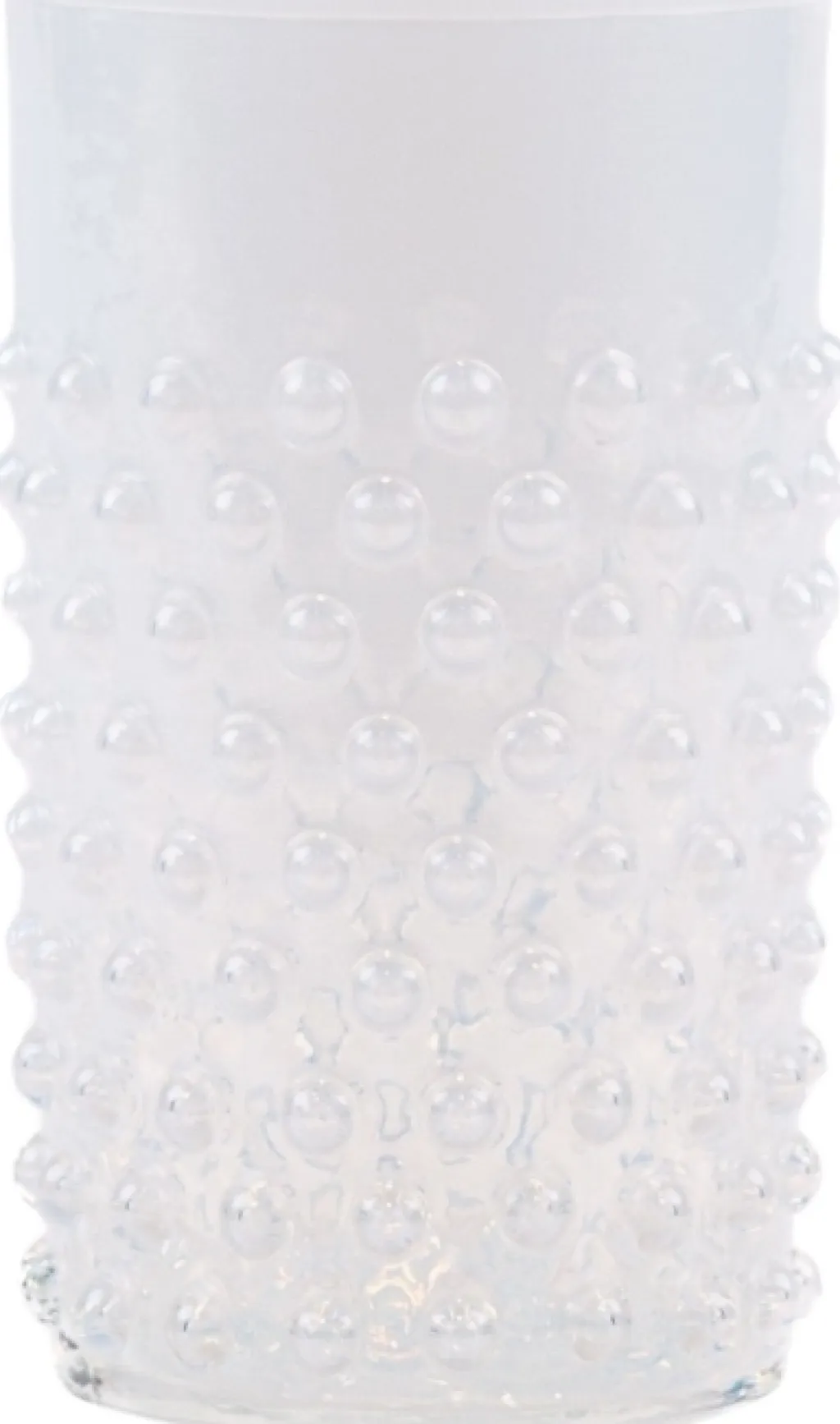 Clearance Opaline Hobnail Drikkeglas 250 ml, Vandglas