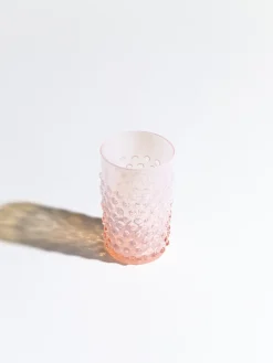 Best Anna von Lipa Opaline Hobnail Drikkeglas 250 ml, Soft Rosa