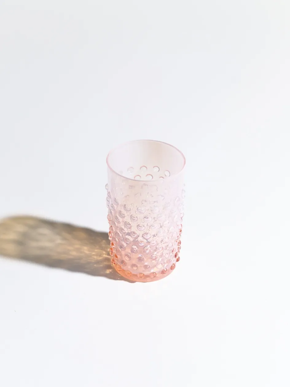 Best Anna von Lipa Opaline Hobnail Drikkeglas 250 ml, Soft Rosa