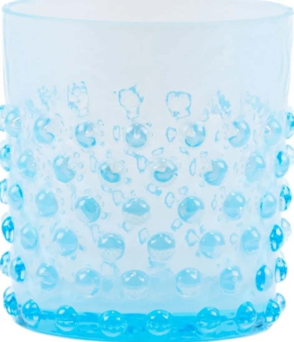Anna von Lipa Opaline Hobnail Drikkeglas 150 ml, Pastel Blue