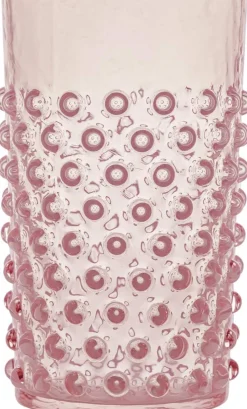 Hot Opaline Hobnail Long Drink Drikkeglas 400 ml, Drinksglas|Drinksglas