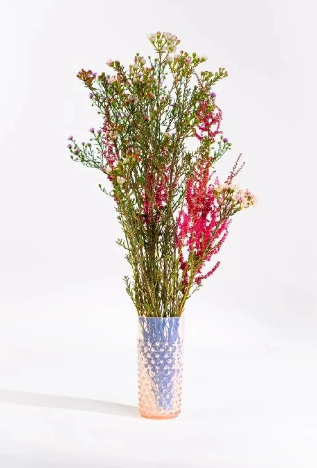 Hot Opaline Hobnail Long Drink Drikkeglas 400 ml, Drinksglas|Drinksglas