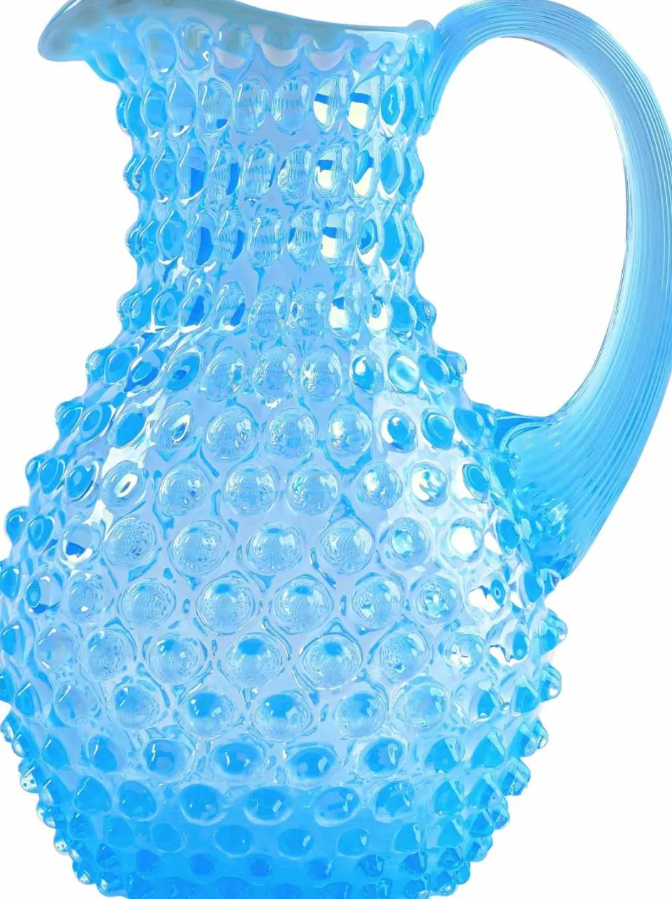 Online Anna von Lipa Opaline Paris Hobnail Kande 1,25 L, Pastel Blue